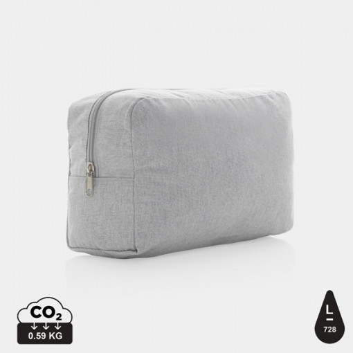 Козметична чанта Impact Aware™ от рециклиран памук Grey
