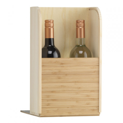 Подаръчна дървена кутия за вино с три функции - Rackpack Rockin&#039; Roller Couch Tray - Img 1