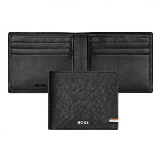 Луксозен портфейл BOSS Wallet Iconic Black - Img 1