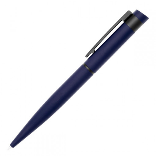 Луксозна химикалка със софт покритие BOSS Loop Matt Blue