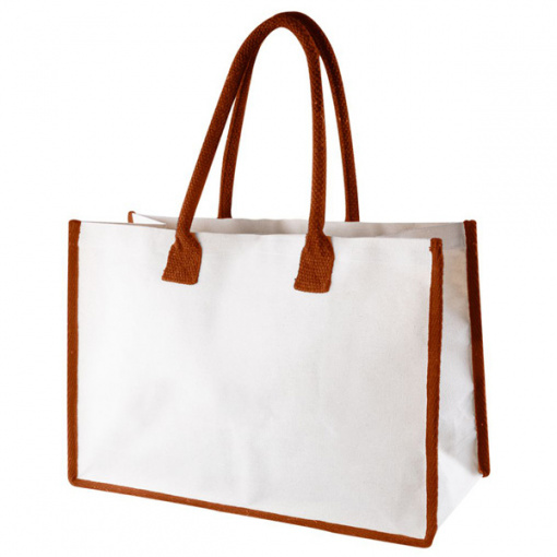 Чанта за пазар от ламиниран памук 220 гр. Umbala Brown