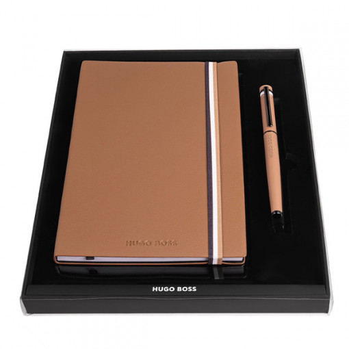 Луксозен комплект Hugo Boss Loop Camel Iconic КОРПОРАТИВНИ ПОДАРЪЦИ ...