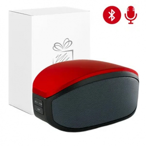 Преносим високоговорител Bluetooth Surron 3W Red