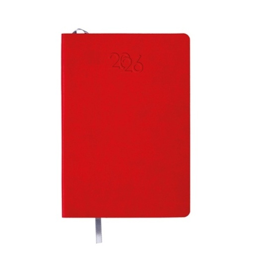 ТЕФТЕР С ДАТИ 2026 А5 MIKELE Червен
