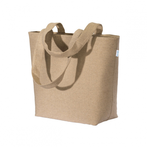 Рециклирана памучна чанта за плаж Alessandria 280 гр Natural