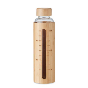 Боросиликатна бутилка с бамбуково покритие SHAUMAR - Img 5