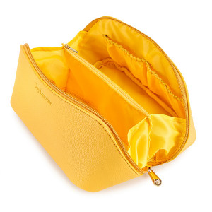 Луксозна козметична чанта за път Carmelina Guy Laroche Yellow - Img 7