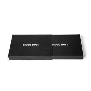 Луксозна конферентна папка A5 Pure Iconic Black Hugo Boss - Img 4