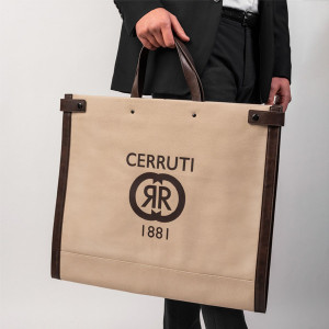 Луксозна чанта за костюми Cerruti Hampstead Black - Img 4