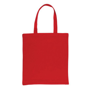 Чанта от рециклиран памук Impact AWARE™ 145гр Червена - Img 2