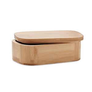 Бамбукова кутия за обяд LADEN LARGE - Img 2