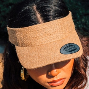 Дамска козирка от юта Bast Visor – Natural - Img 7