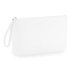 Елегантен дамски клъч POSH – White - Bag Base - Img 1