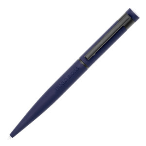 Луксозна химикалка със софт покритие Hugo Boss Loop Matt Blue - Img 7