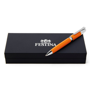 Луксозна химикалка Festina Classicals Chrome Orange - Img 3