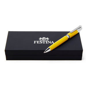 Луксозна химикалка Festina Classicals Chrome Yellow - Img 3