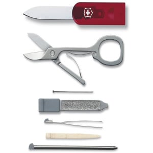 Мултиинструмент SwissCard Quattro Victorinox Classic Червен - Img 2