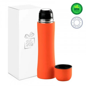 Термос 500мл от Неръждаема стомана BPA Free Orange - Img 1