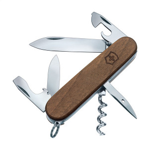 Дървен джобен нож Victorinox Spartan 10 функции - Img 1