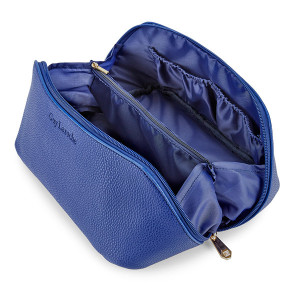 Луксозна козметична чанта за път Carmelina Guy Laroche Blue - Img 3