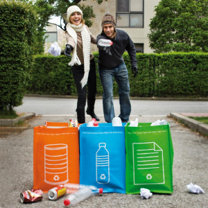 Торби за разделно събиране на отпадъци Комплект 3 броя - Img 5