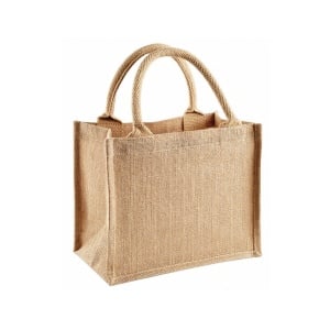 Чанта за плаж от юта Jute Mini Natural