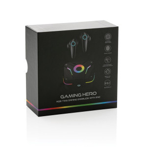 Безжични гейминг слушалки за игри с ENC – GAMING HERO - RGB - Img 3