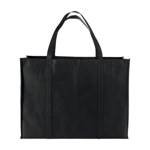 Голяма пазарска чанта Grandi Black - Img 4