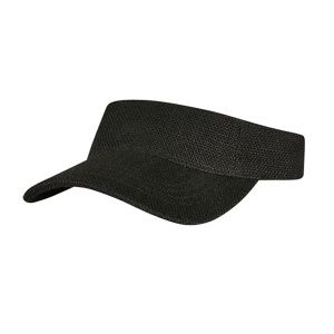 Дамска козирка от юта Bast Visor – Black - Img 1