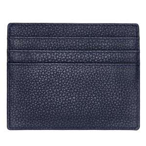 Луксозен кардхолдър от естествена кожа BOSS Classic Grained Navy - Img 2