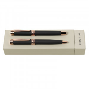 Луксозeн комплект химикалка и ролер Cerruti Zoom Soft - Img 1