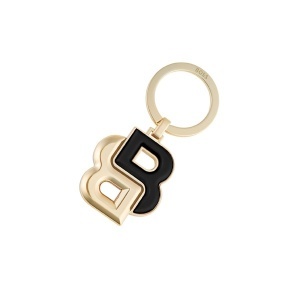 Метален ключодържател Hugo Boss Double B Black - Img 2