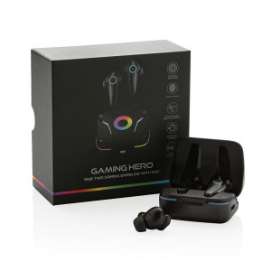 Безжични гейминг слушалки за игри с ENC – GAMING HERO - RGB - Img 1