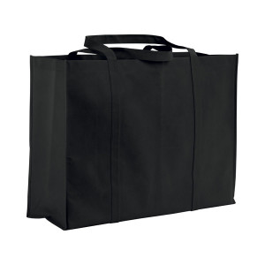 Голяма пазарска чанта Grandi Black - Img 1