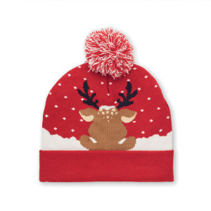 Коледна шапка плетена SHIMAS - Img 3