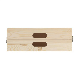 Подаръчна дървена кутия за вино Rackpack с ваше послание - Img 10