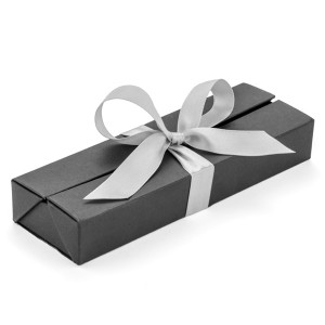 Подаръчна кутия за химикалка сребро - Img 1