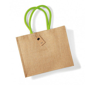 Чанта Юта Classic Jute Shopper BIG Black - Img 7