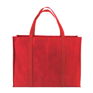 Голяма пазарска чанта Grandi Red - Img 2
