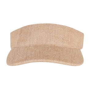 Дамска козирка от юта Bast Visor – Natural - Img 2