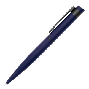 Луксозна химикалка със софт покритие Hugo Boss Loop Matt Blue - Img 1