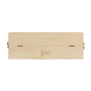 Подаръчна дървена кутия за вино Rackpack с ваше послание - Img 11