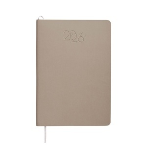 ТЕФТЕР С ДАТИ 2026 А5 MIKELE Бежов