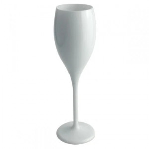 Чаша за Шампанско 150мл бяла Flute - Img 1
