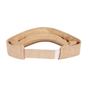 Дамска козирка от юта Bast Visor – Natural - Img 3