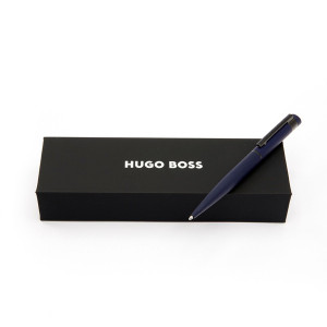 Луксозна химикалка със софт покритие Hugo Boss Loop Matt Blue - Img 2
