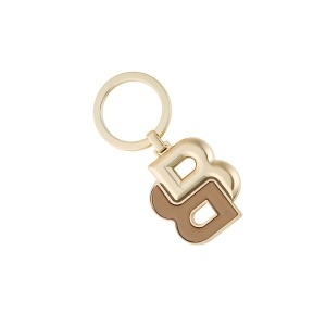 Метален ключодържател Hugo Boss Double B Camel - Img 4