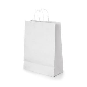 Подаръчни торбички от бял крафт GIFT BAG Бял - Img 1