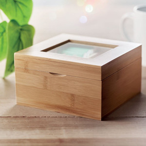 Кутия за съхранение на чай от бамбук CAMPO TEA - Img 4