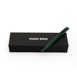 Луксозна химикалка със софт покритие Hugo Boss Loop Matt Green - Img 2